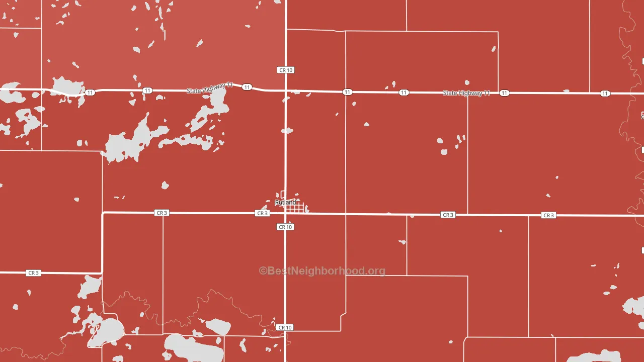 58067, ND block-group political-lean map
