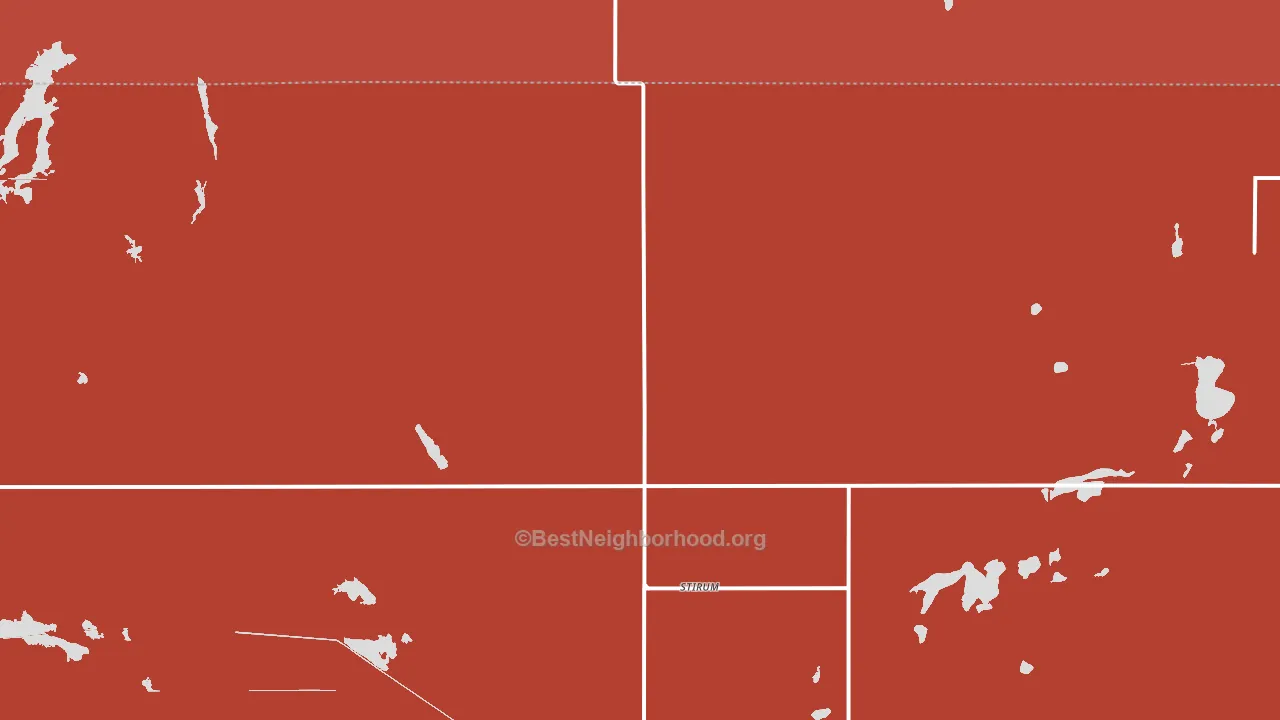 58069, ND block-group political-lean map