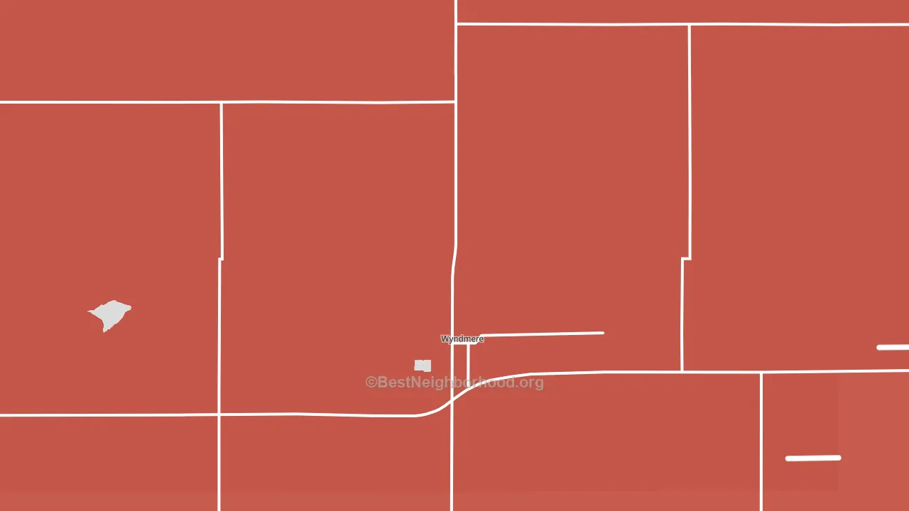 58081, ND block-group political-lean map