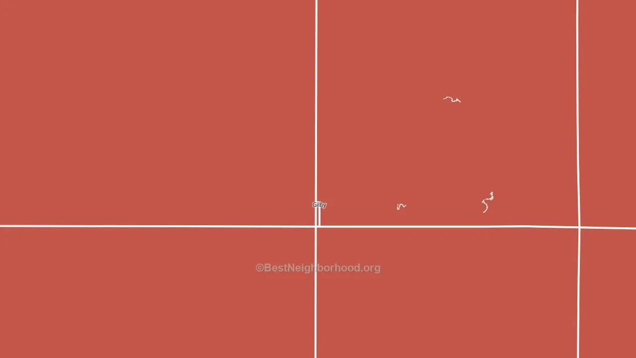 58235, ND block-group political-lean map