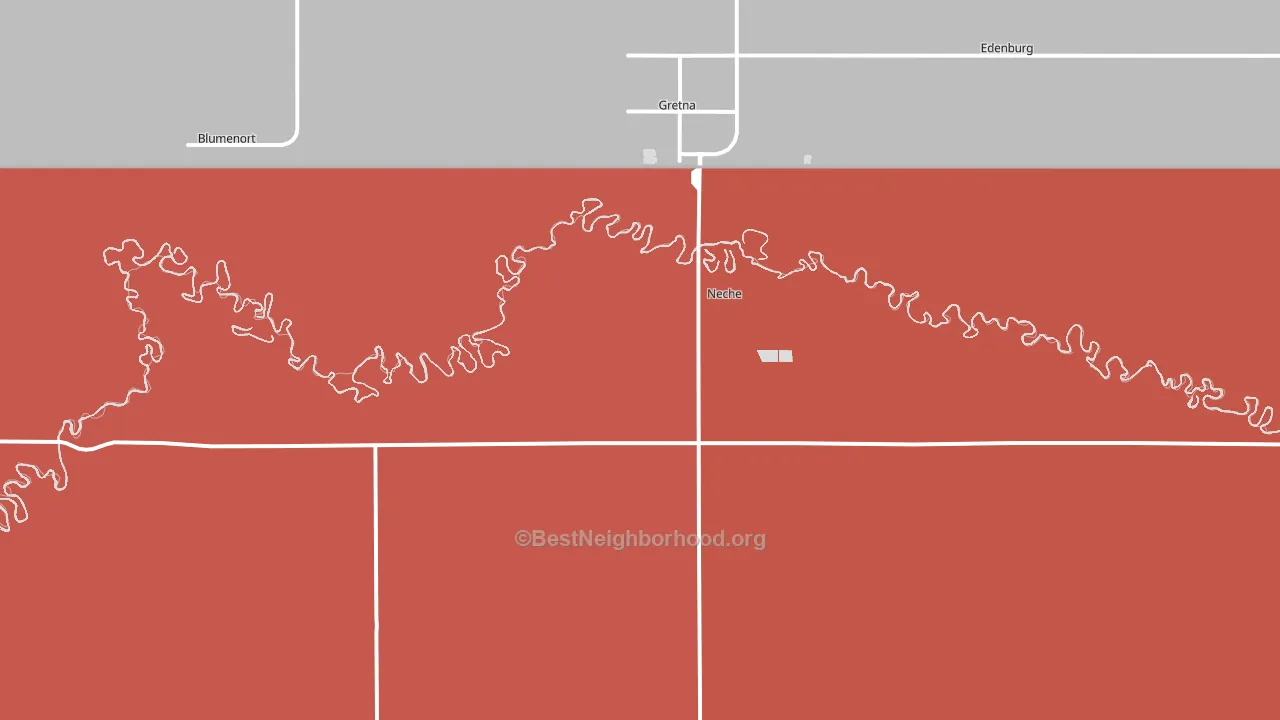 58265, ND block-group political-lean map