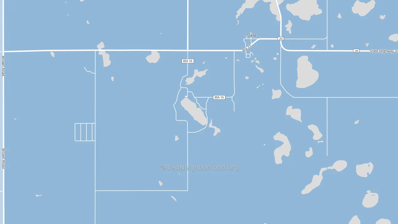 58379, ND block-group political-lean map