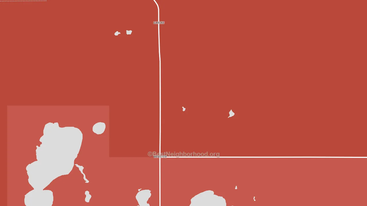 58382, ND block-group political-lean map