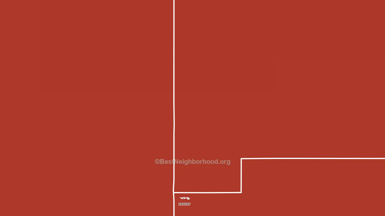 58422, ND block-group political-lean map