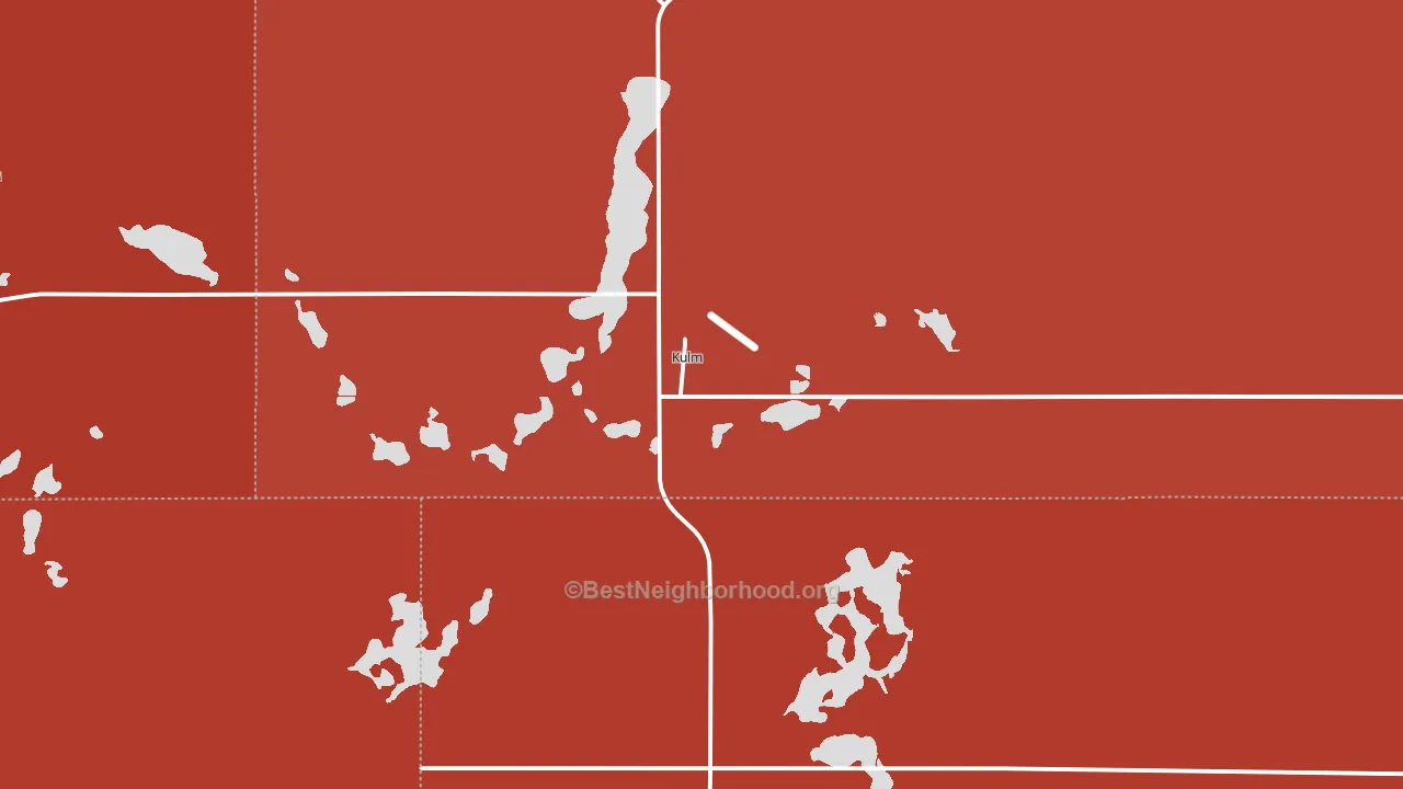 58456, ND block-group political-lean map