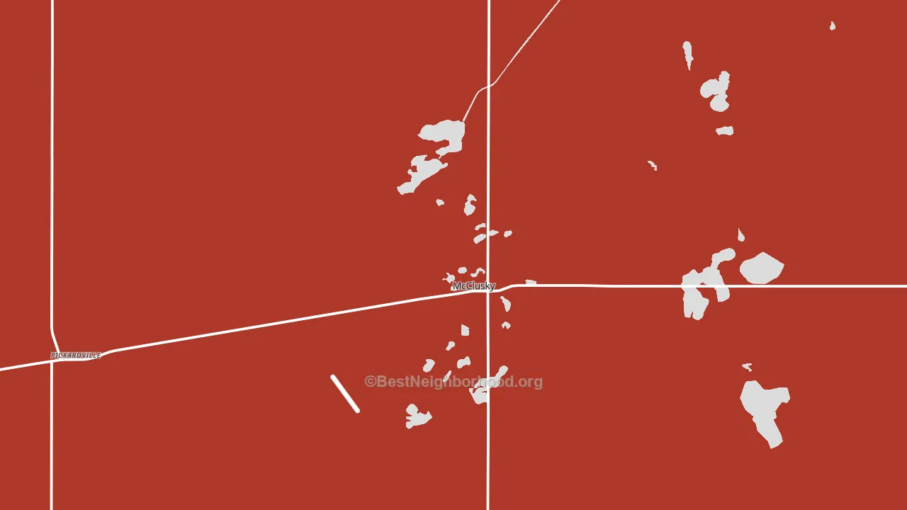 58463, ND block-group political-lean map