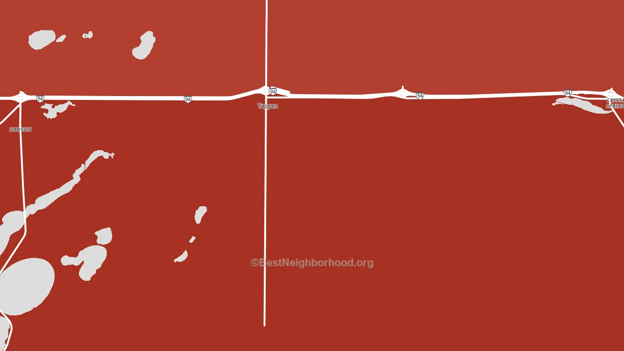 58487, ND block-group political-lean map