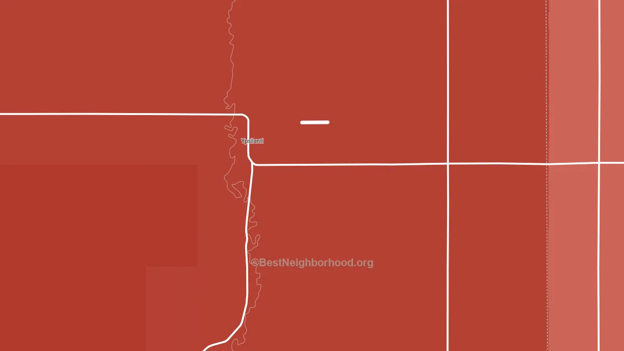 58497, ND block-group political-lean map