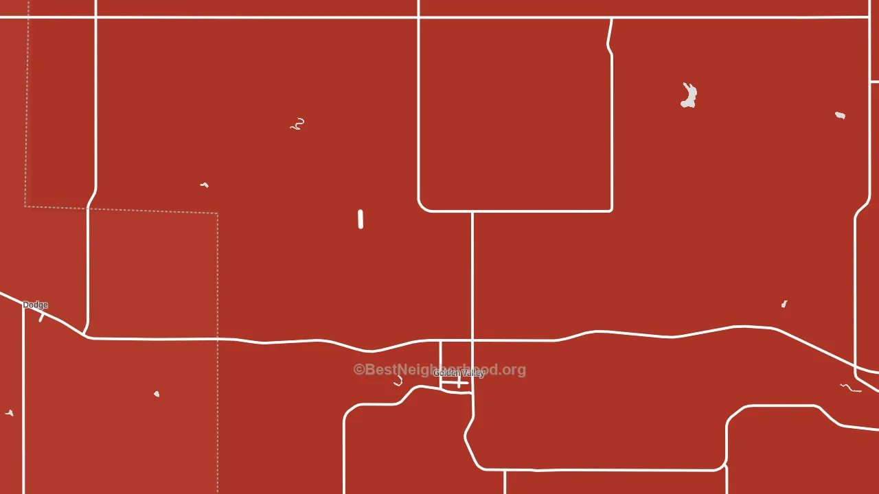 58541, ND block-group political-lean map