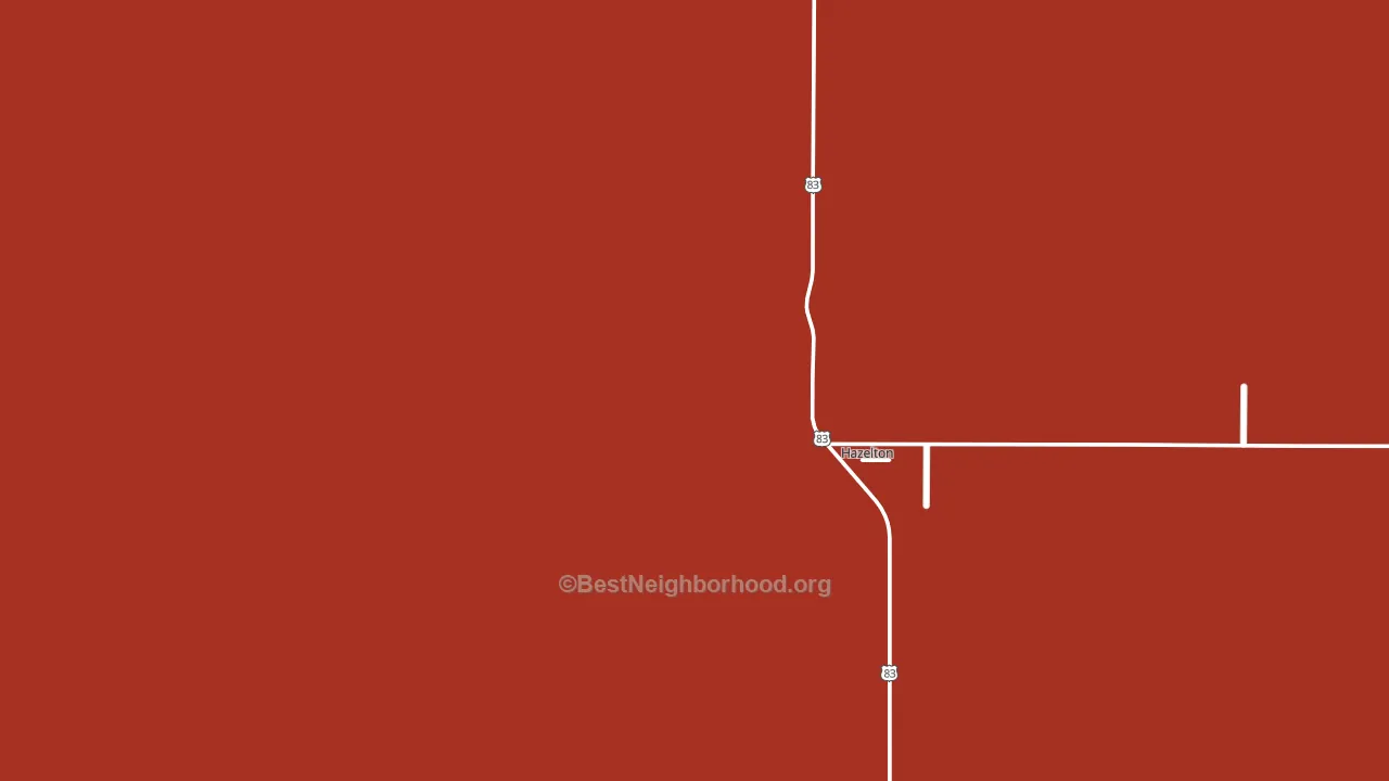 58544, ND block-group political-lean map