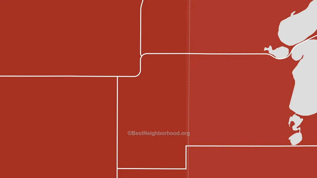 58549, ND block-group political-lean map