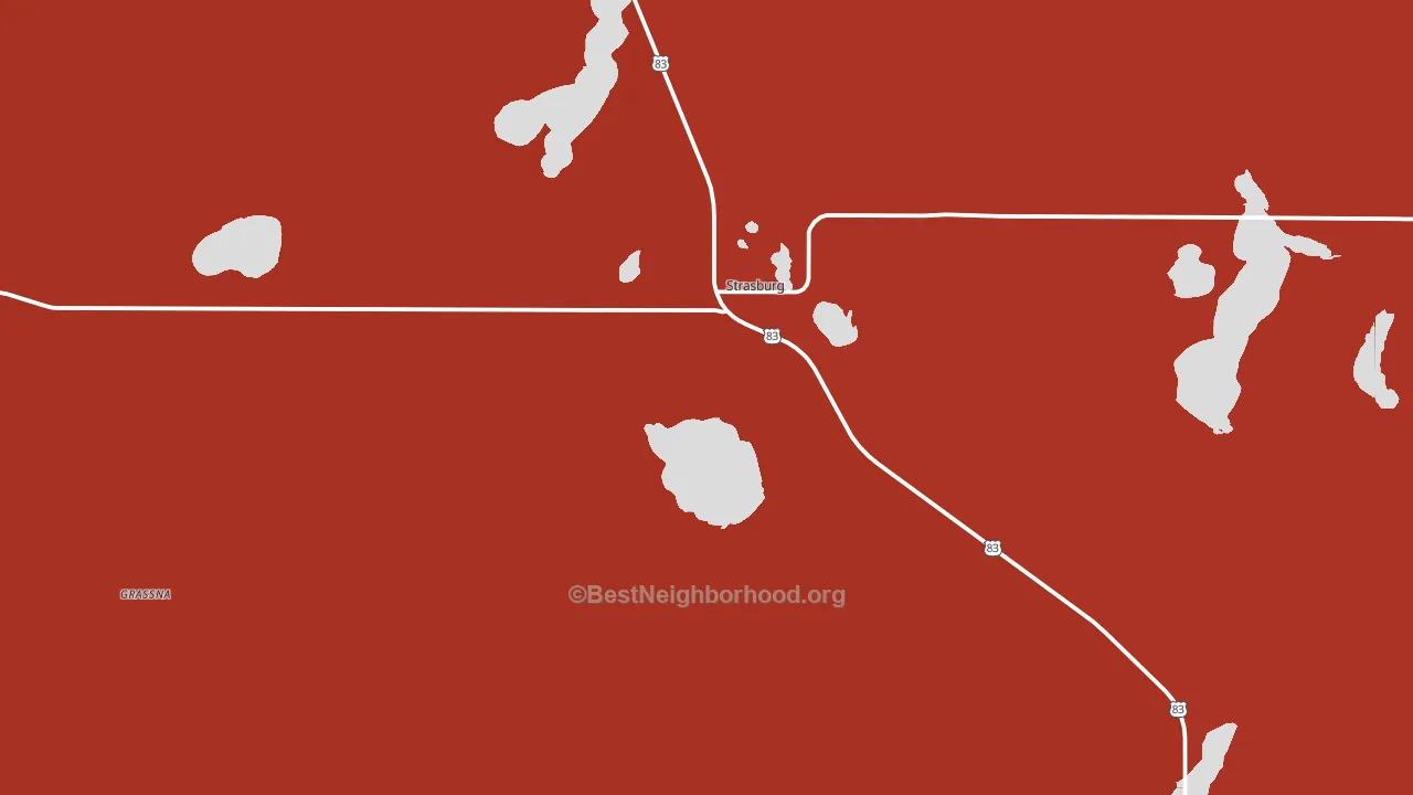 58573, ND block-group political-lean map