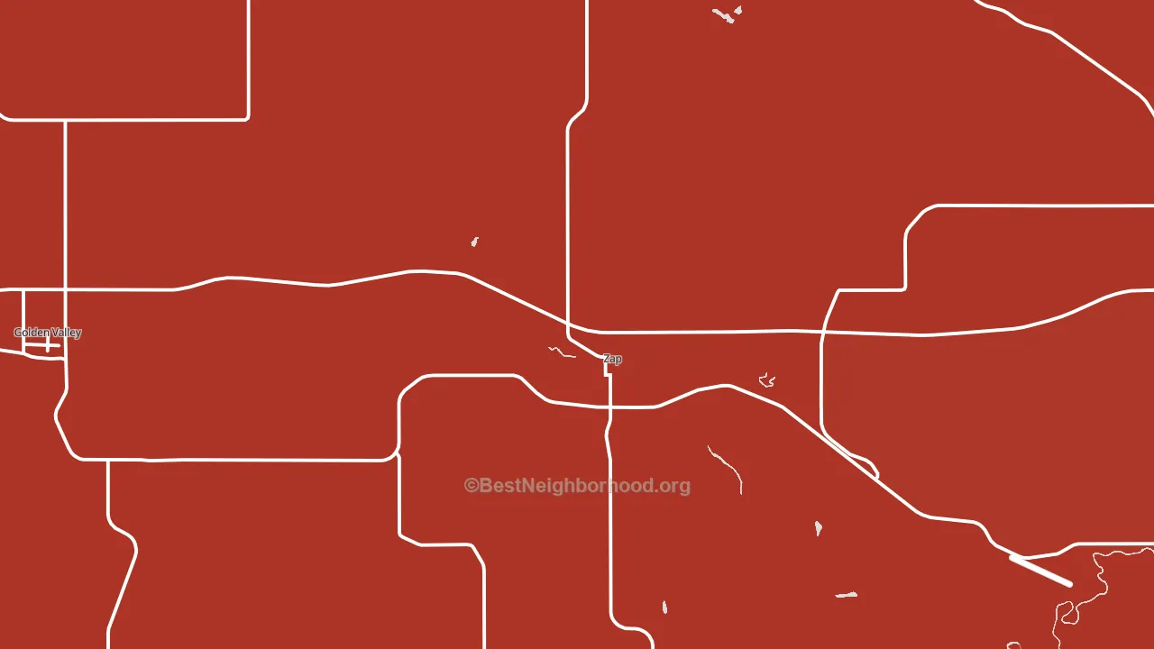 58580, ND block-group political-lean map