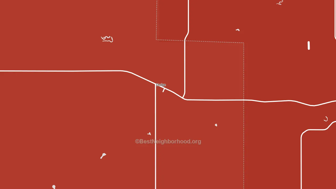58625, ND block-group political-lean map