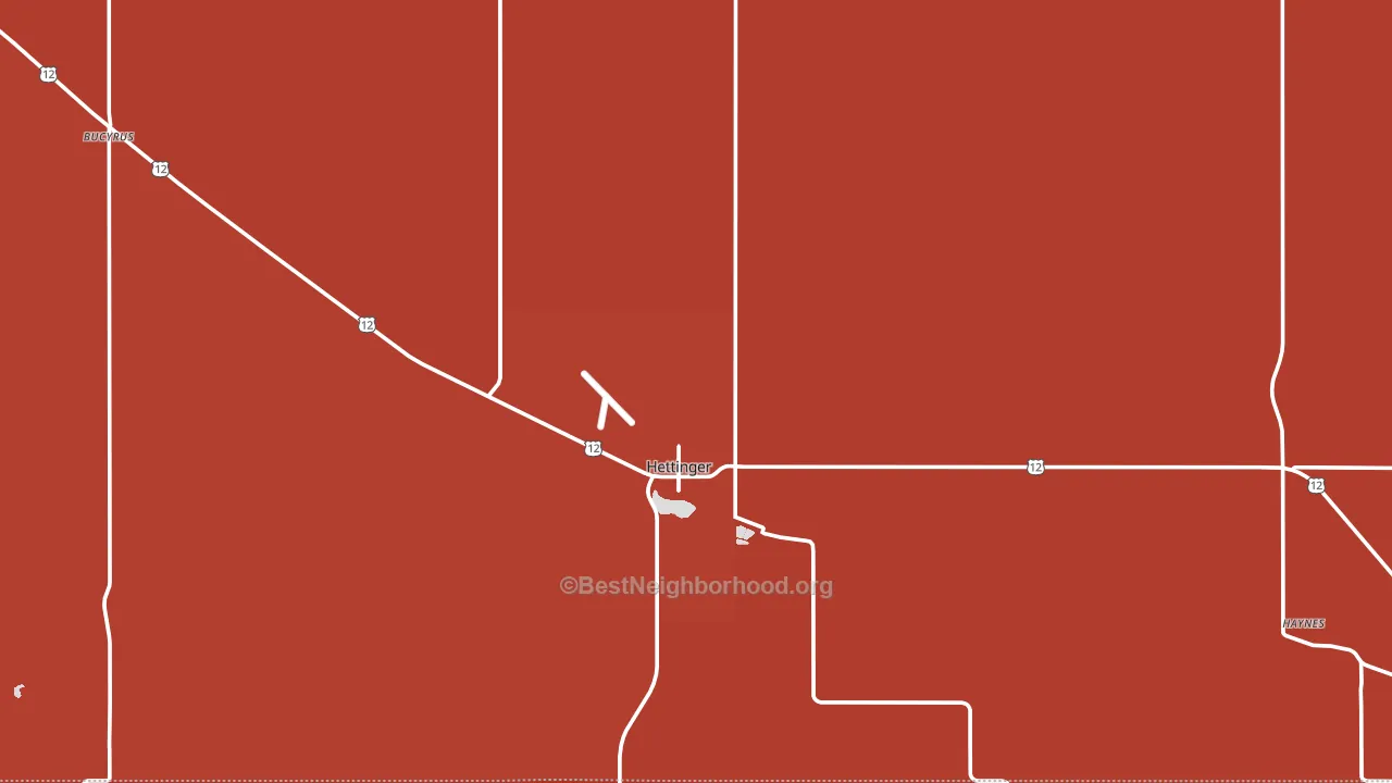 58639, ND block-group political-lean map