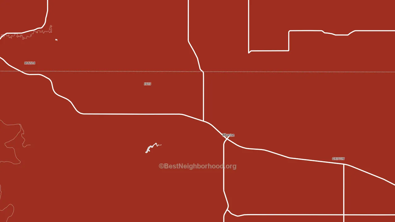 58651, ND block-group political-lean map