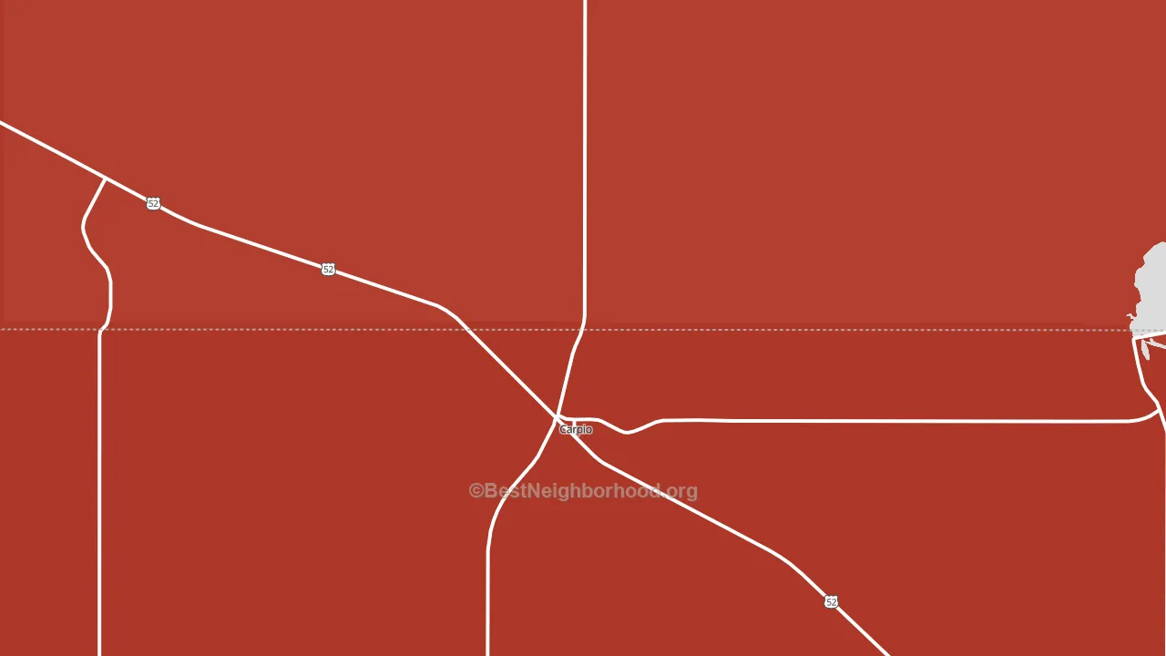 58725, ND block-group political-lean map