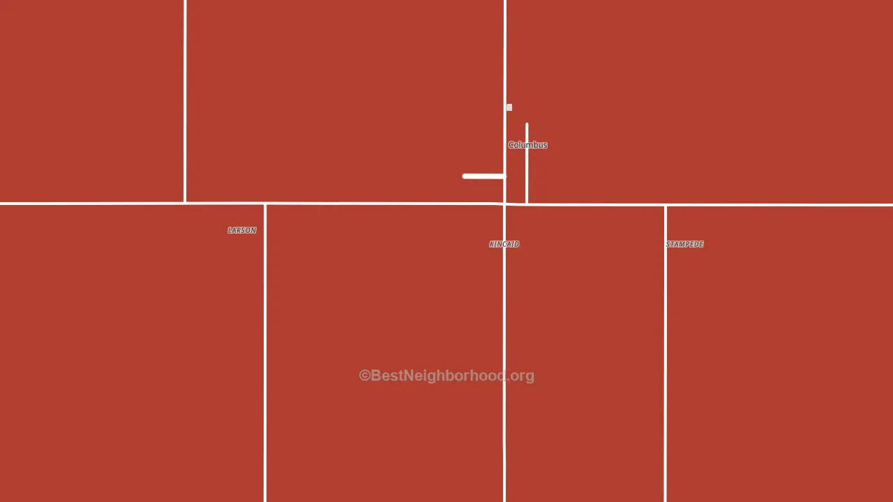 58727, ND block-group political-lean map