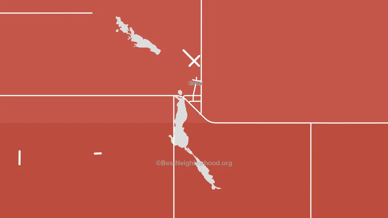 58730, ND block-group political-lean map