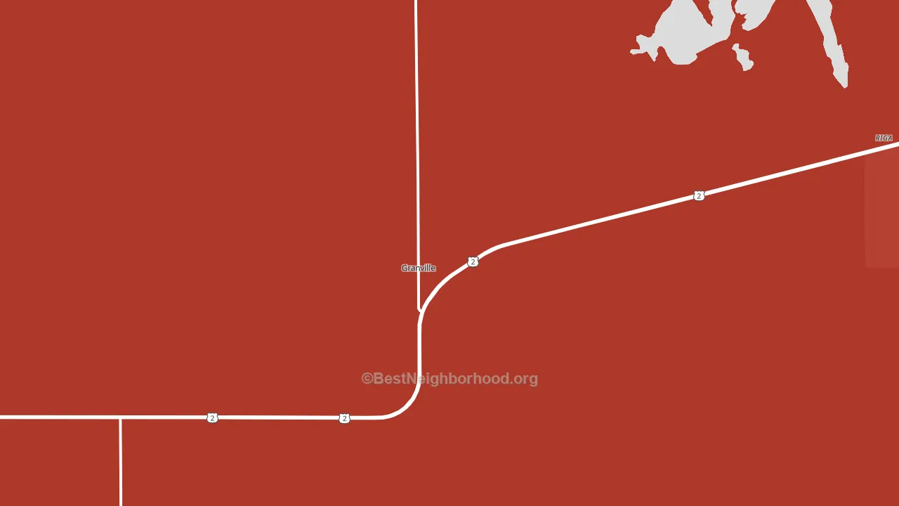 58741, ND block-group political-lean map