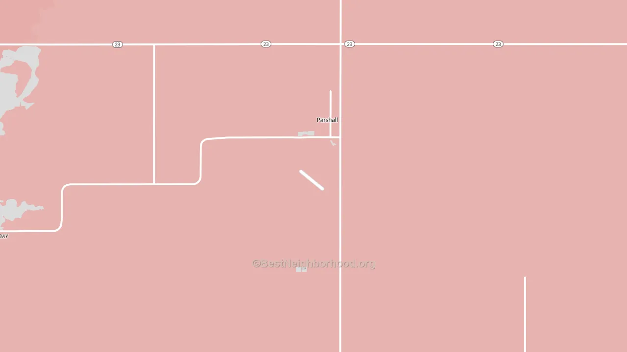 58770, ND block-group political-lean map