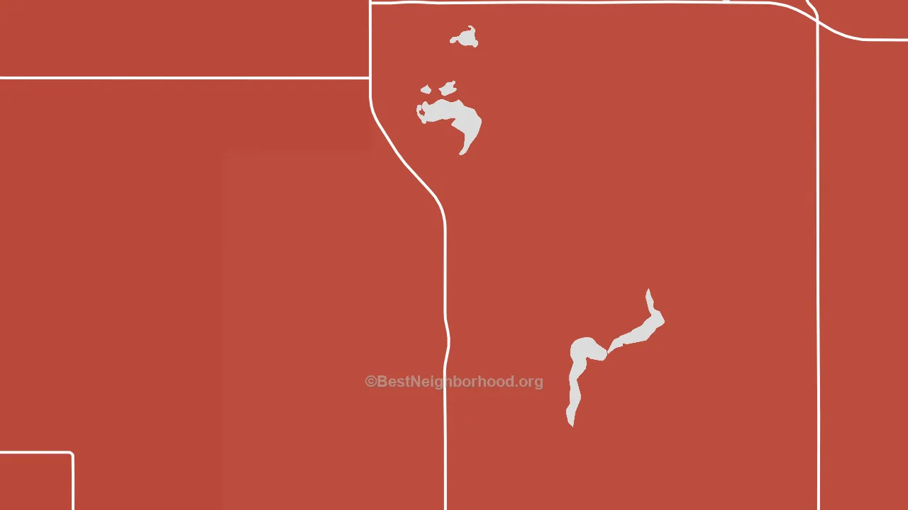 58778, ND block-group political-lean map