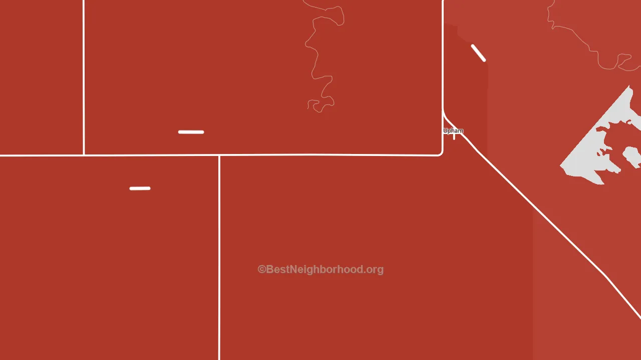 58789, ND block-group political-lean map
