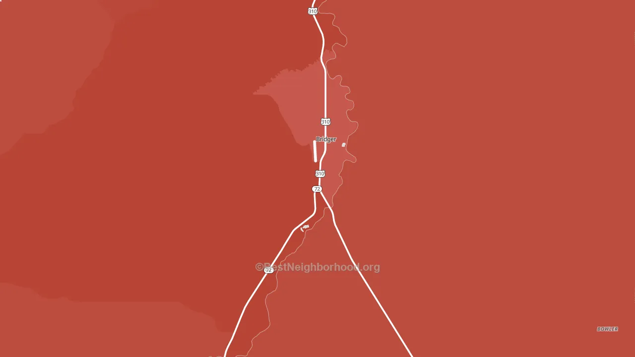 59014, MT block-group political-lean map