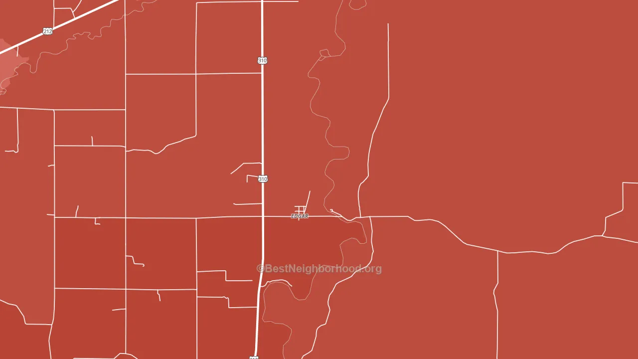 59026, MT block-group political-lean map
