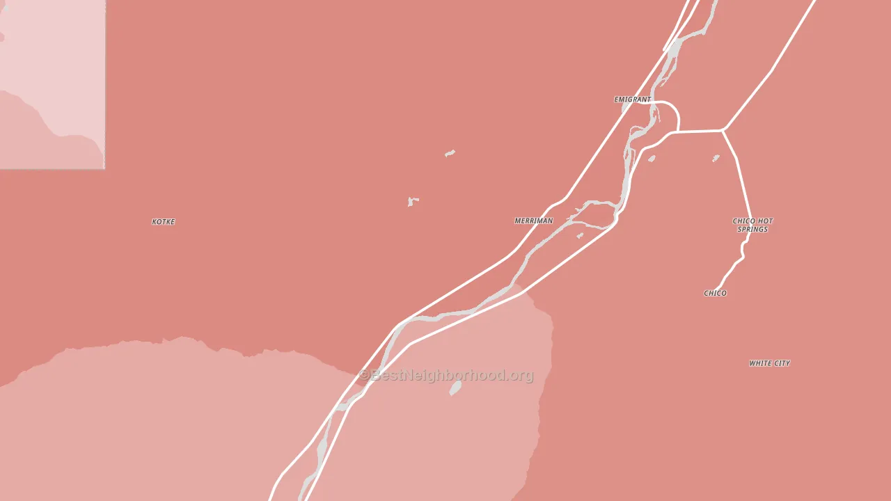 59027, MT block-group political-lean map