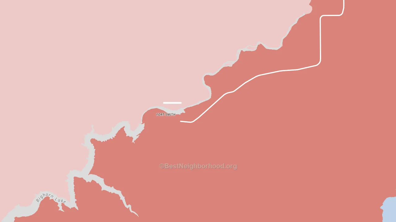 59035, MT block-group political-lean map