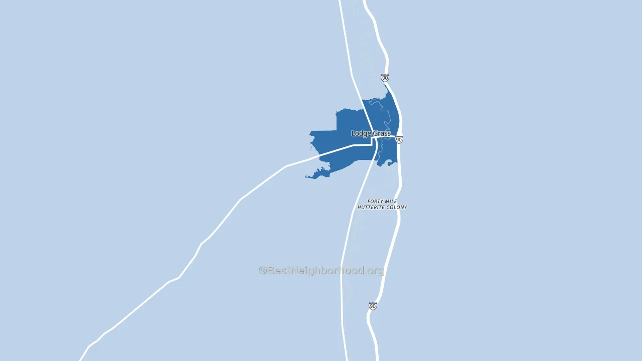 59050, MT block-group political-lean map