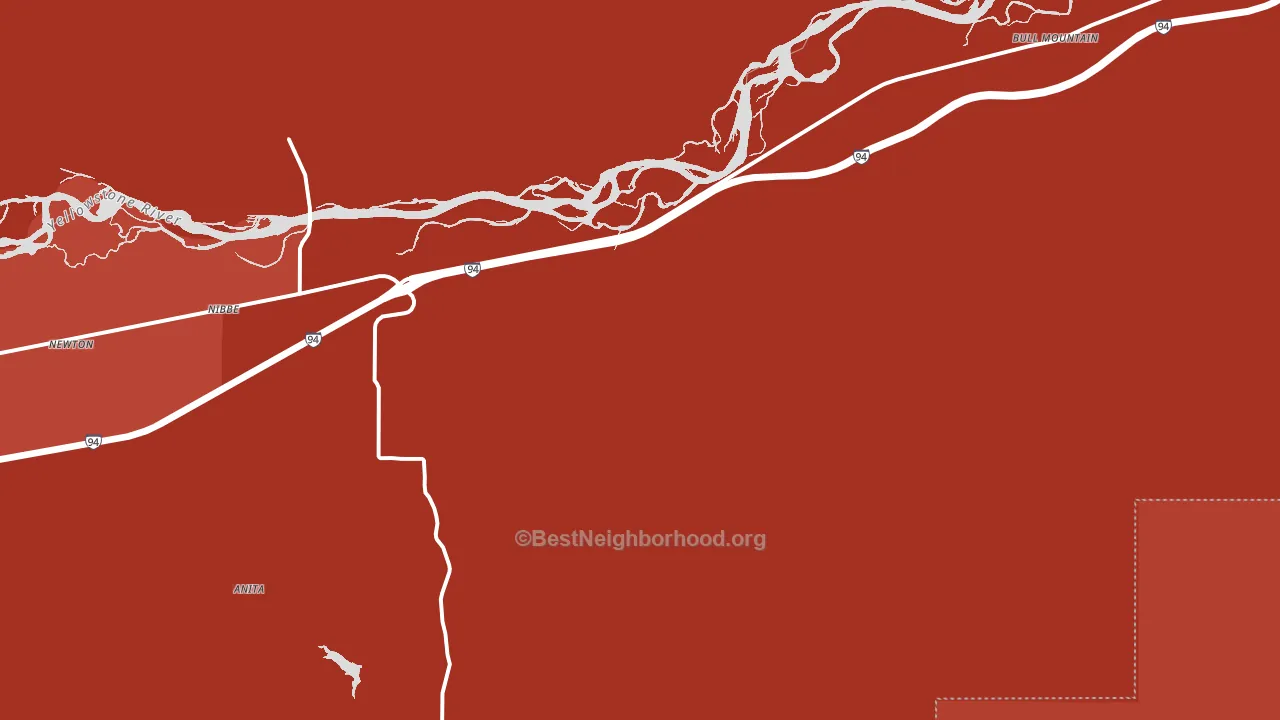 59064, MT block-group political-lean map