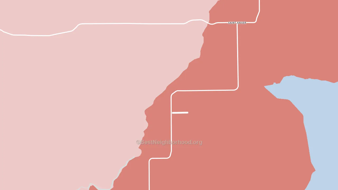 59075, MT block-group political-lean map