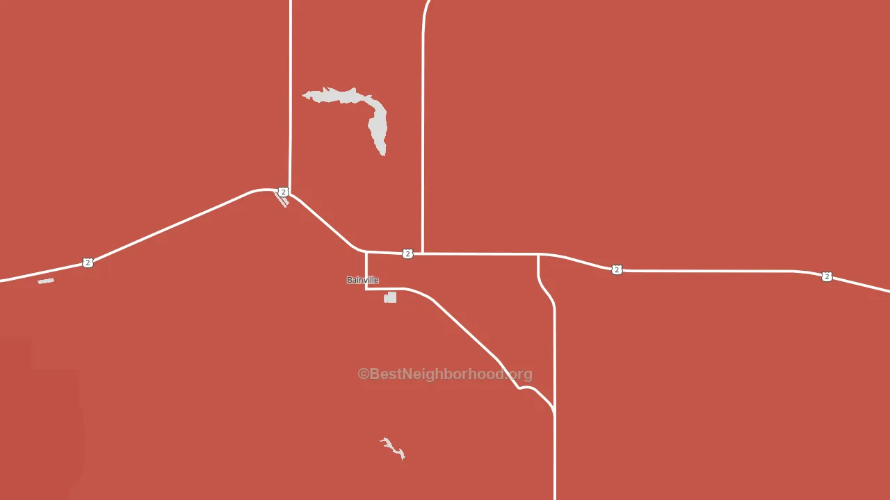 59212, MT block-group political-lean map