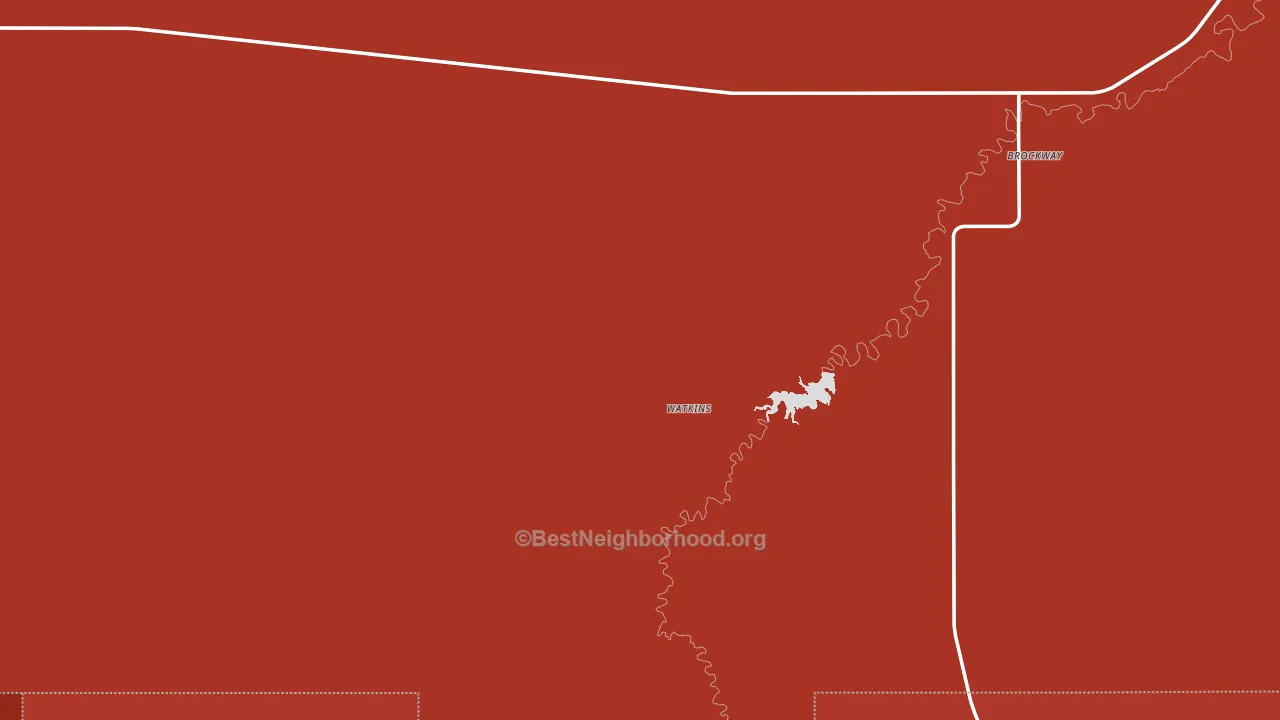 59214, MT block-group political-lean map