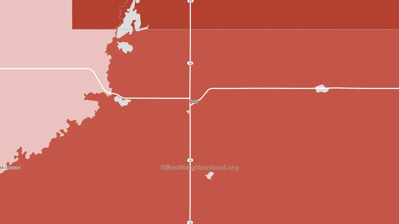 59226, MT block-group political-lean map