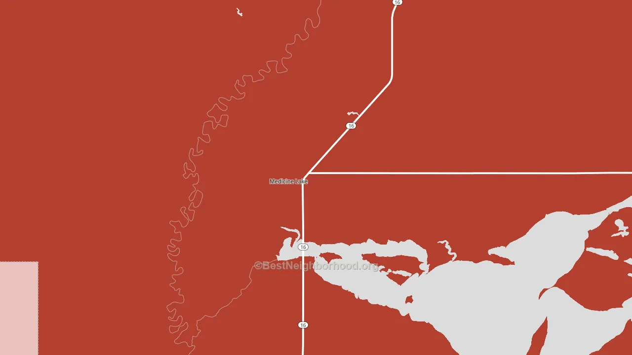 59247, MT block-group political-lean map