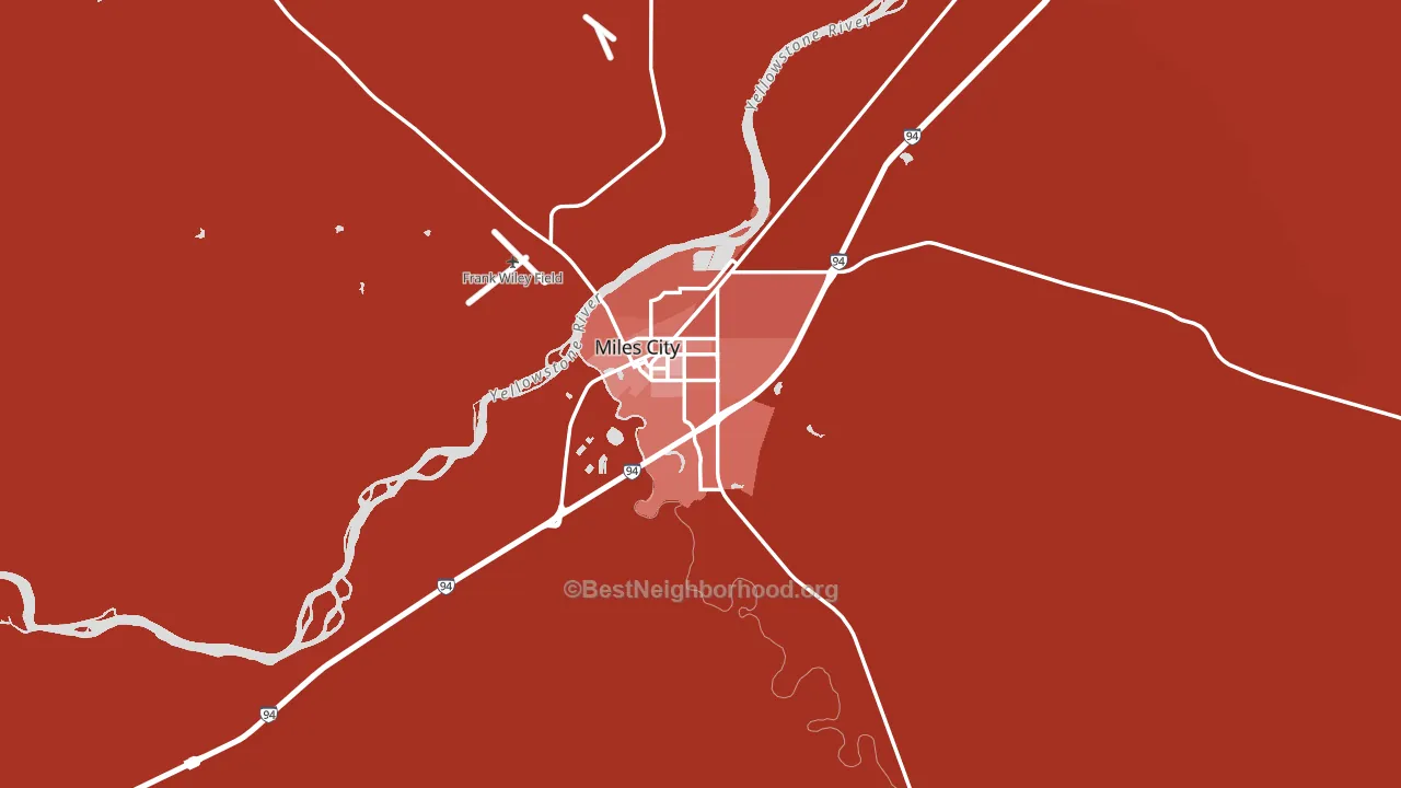 59301, MT block-group political-lean map
