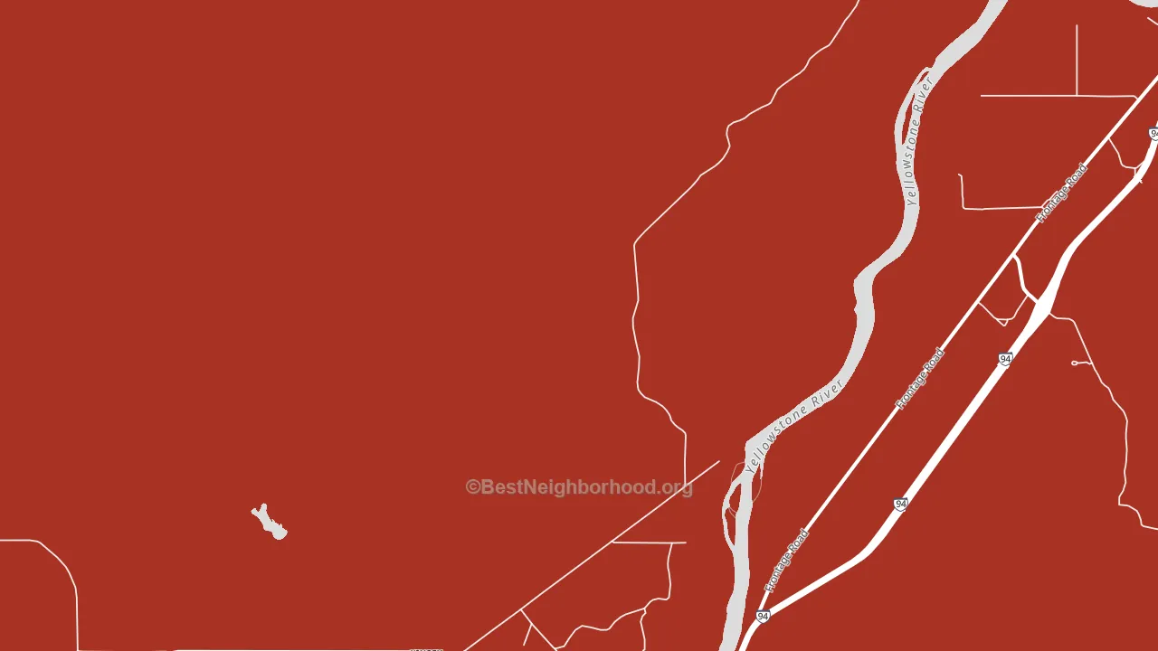 59338, MT block-group political-lean map