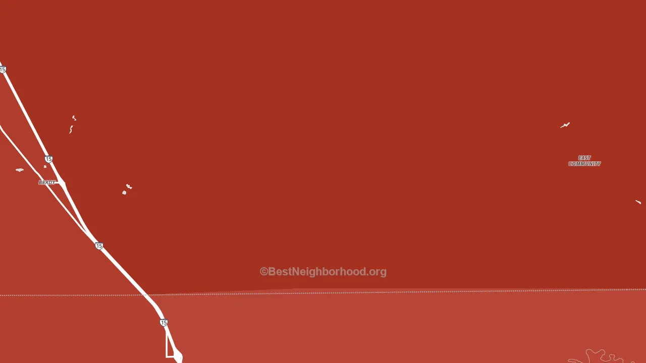 59416, MT block-group political-lean map