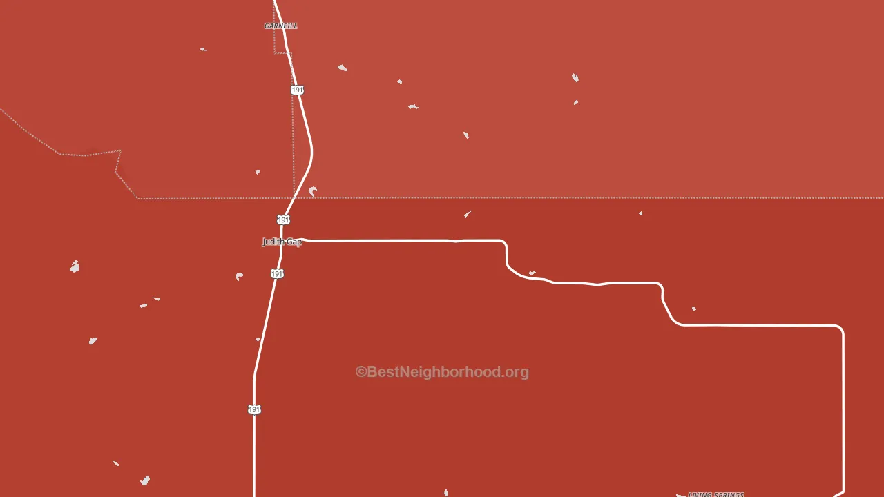 59453, MT block-group political-lean map