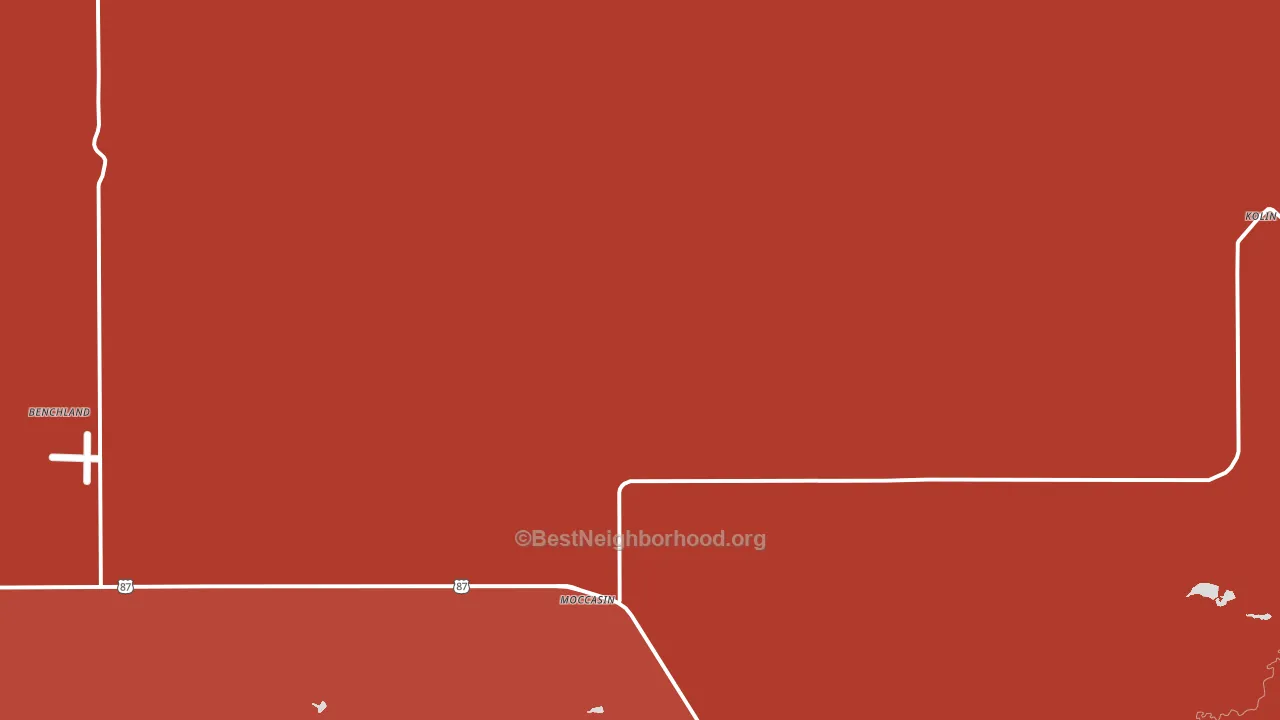 59462, MT block-group political-lean map