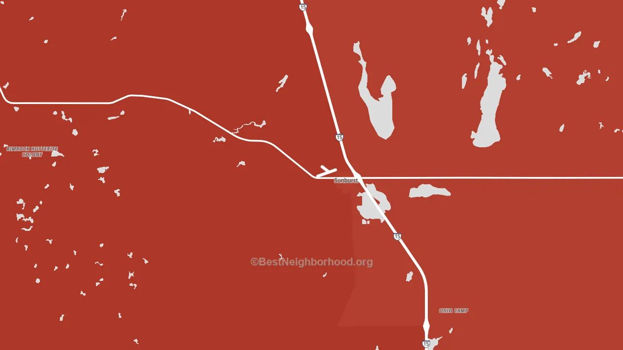 59482, MT block-group political-lean map
