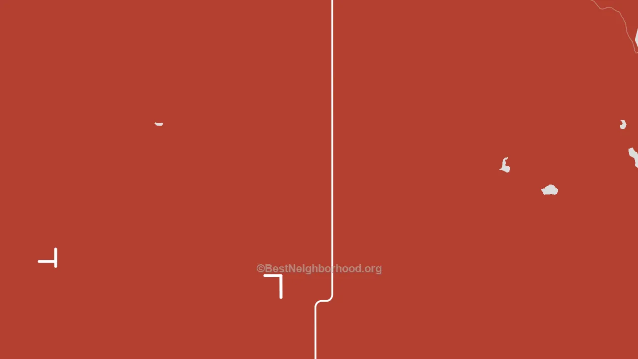 59525, MT block-group political-lean map