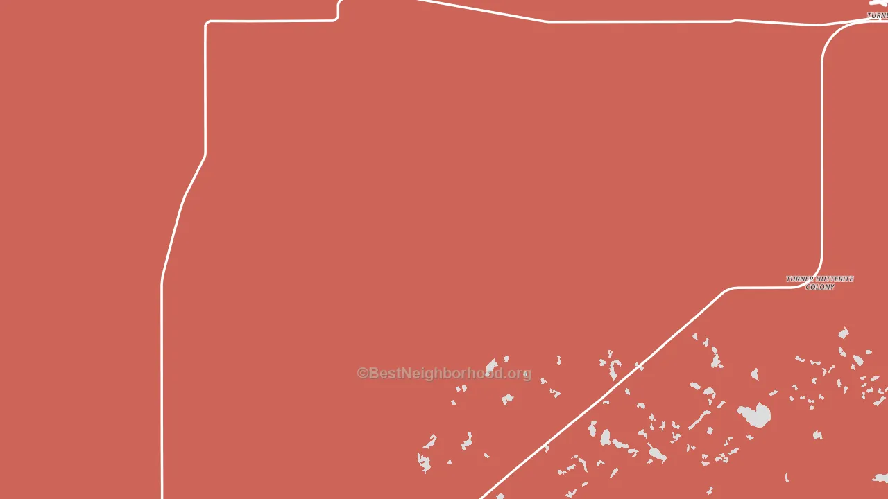 59529, MT block-group political-lean map