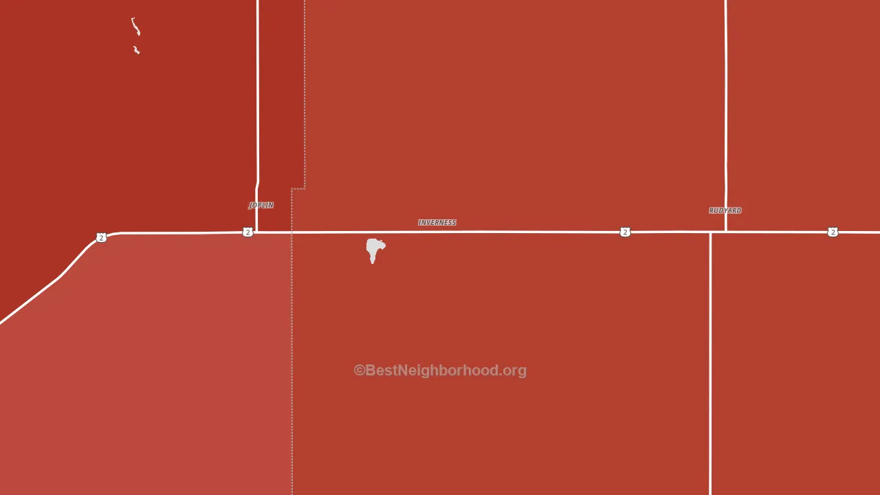 59530, MT block-group political-lean map