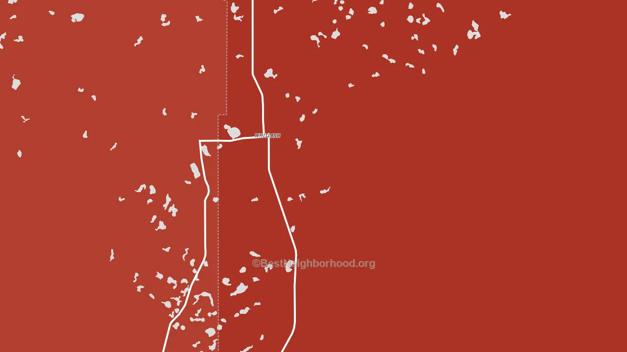 59545, MT block-group political-lean map