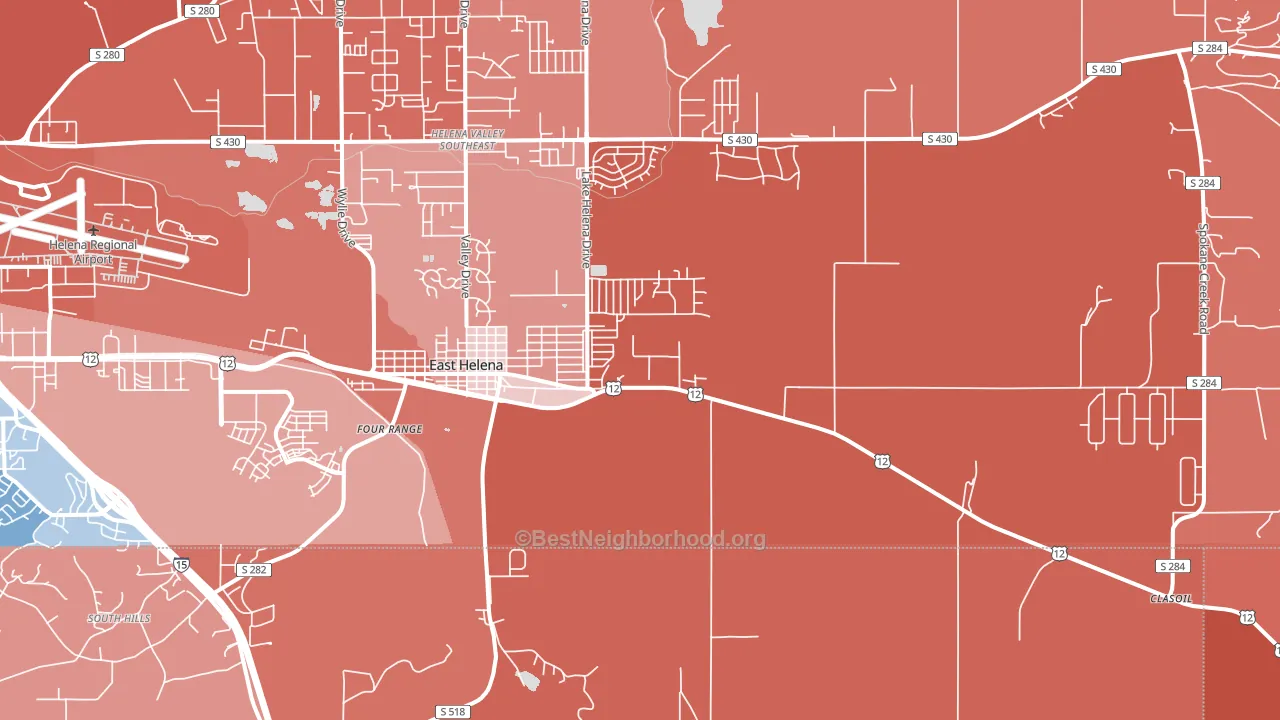 59635, MT block-group political-lean map