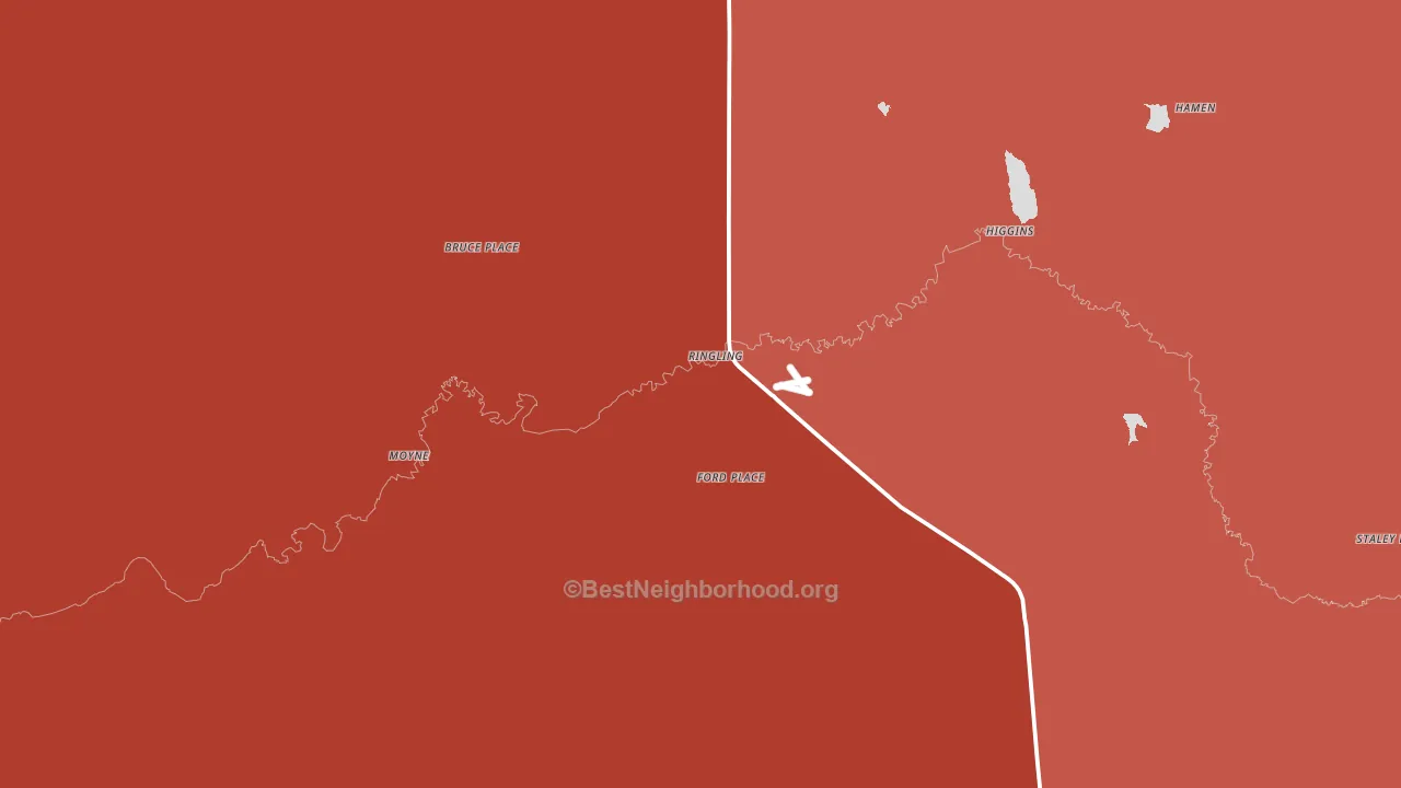 59642, MT block-group political-lean map